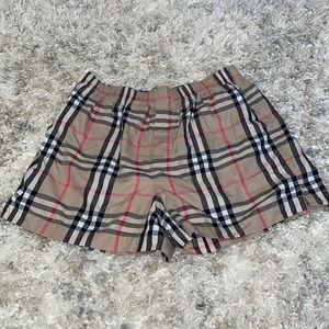 Authentic Burberry body shorts size small